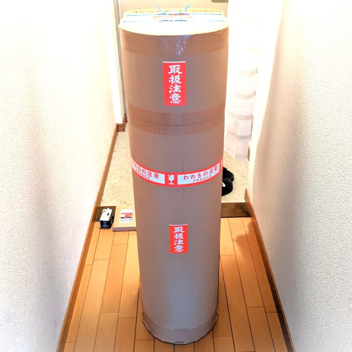 ウォーターサーバーの梱包